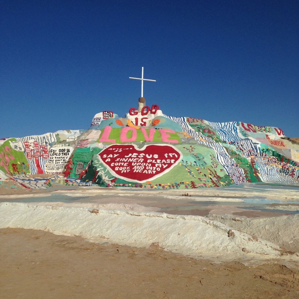 Salvation Mountain. March 2015.
